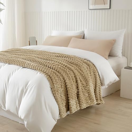 Luxurious Ultra Soft Flannel Fleece Blanket - Queen Size