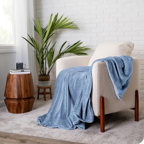 Ultra Soft Fleece Blanket for Bed, Sofa, Travel
