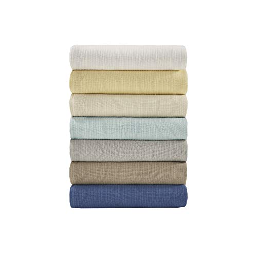 Luxury Cotton Blanket - Grey King Size 108x90