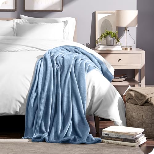 Ultra Soft Fleece Blanket for Bed, Sofa, Travel