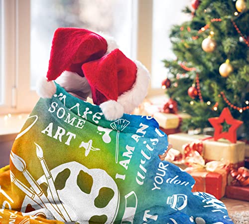 Artist-themed Blanket: Perfect Gift for Art Lovers