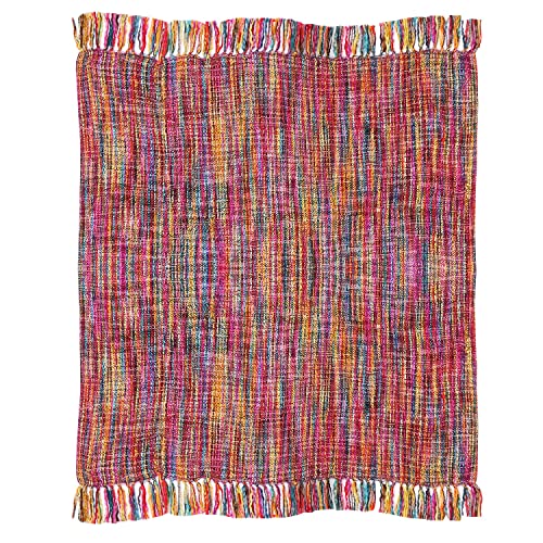 Chunky Knit Throw for Stylish Indoor & Outdoor Decor