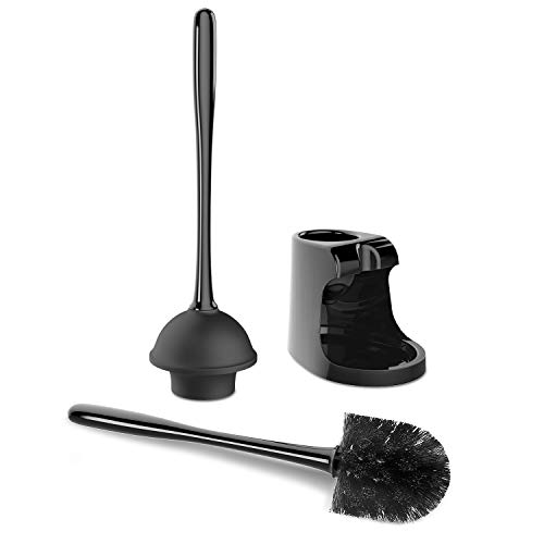 MR.SIGA Bathroom Cleaning Combo: Plunger and Brush Set
