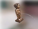 24" Belgium Boy Manneken PIS Pond Statue Fountain
