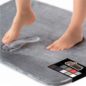 Soft Memory Foam Bath Rug Set for Bathroom Decor