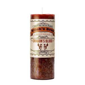 Witches Brew Dragons Blood Candle for Beautiful Decorating