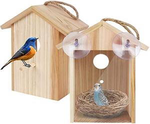 ColorfulLaVie Window Bird House with Strong Suction Cup
