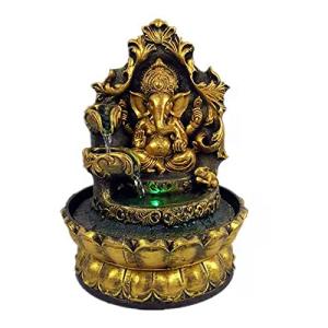 Ganesha Elephant Buddah Tabletop Fountain for Home Decor