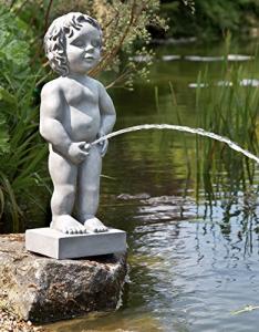 24" Belgium Boy Manneken PIS Stone Color Spitter