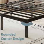 Viisari Queen Bed Frame: 14 Inch Metal Platform