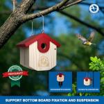 SISTERBIRD Cedar Wren Birdhouses Outdoor Nesting Box Chickadee
