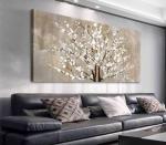 Elegant Plum Blossom Wall Art for Home