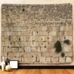 Jerusalem City Wall Tapestry for Bedroom Living Room