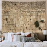 Jerusalem City Wall Tapestry for Bedroom Living Room