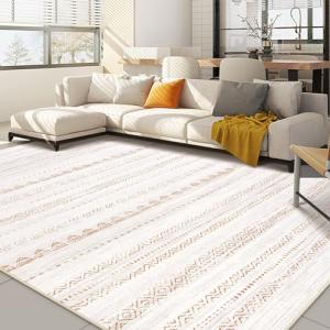 Boho Moroccan Farmhouse Area Rug for Indoor Decor