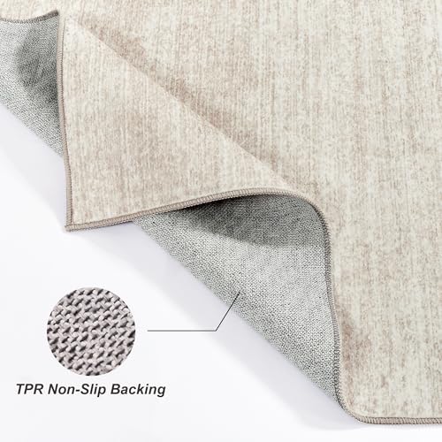 Valenrug 5x7 Washable Rug - Stain Resistant Area Rug