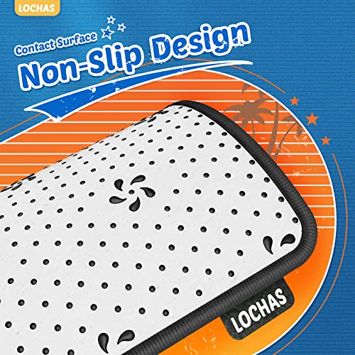 LOCHAS Ultra Soft Modern Area Rug, 2x3 Black