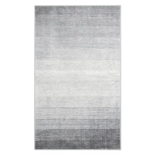 Modern Ombre Area Rug - Soft, Non-Slip, Washable