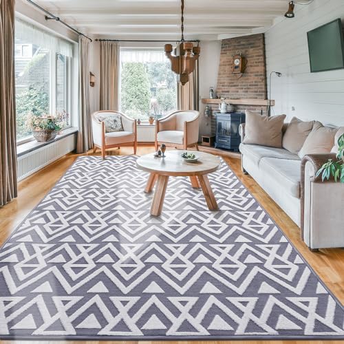 Fluffy Shaggy Memory Foam Rug, 5x8 FT, Non-Slip