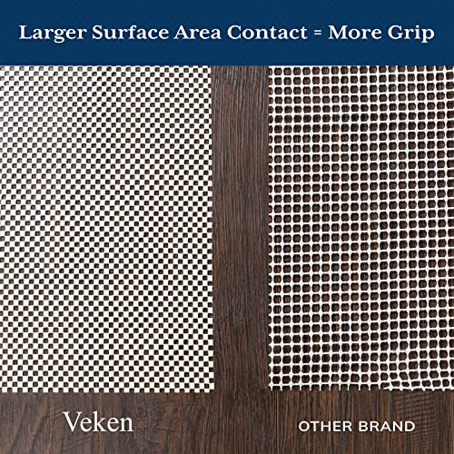 Veken Non Slip Rug Pad Gripper 8 x 10 Feet