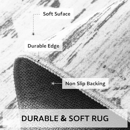 Soft Boho 5x7 Area Rug for Living Room