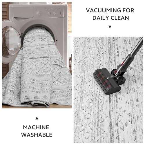 Soft Boho 5x7 Area Rug for Living Room