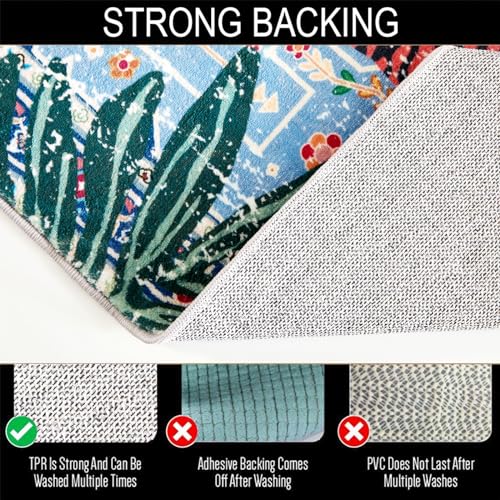 Bengal Tiger Boho Vintage 4x6 Area Rug