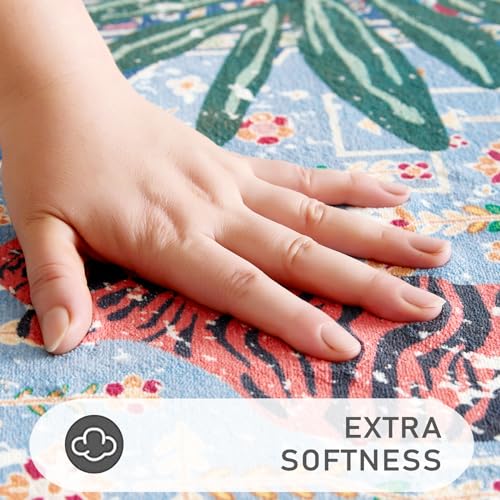 Bengal Tiger Boho Vintage 4x6 Area Rug