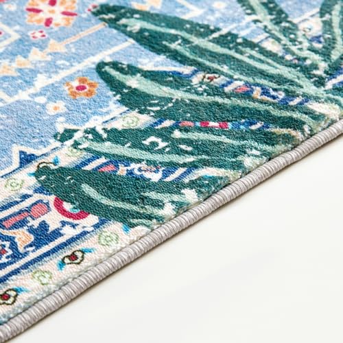 Bengal Tiger Boho Vintage 4x6 Area Rug