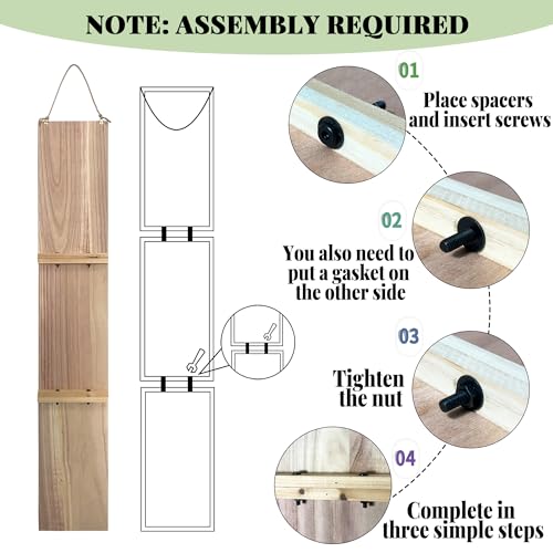 Rustic 47" Wooden Welcome Porch Sign for Home