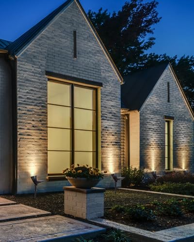 2 Pack Solar Uplighting Outdoor LED Landscape Spotlights