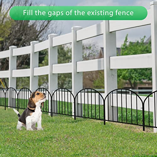 Decorative Metal Garden Fence for Lawn and Flower Bed