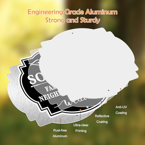 8" x 12" No Soliciting Sign with Stake for Home