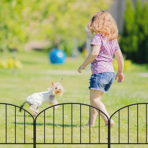 Decorative Metal Garden Fence for Lawn and Flower Bed