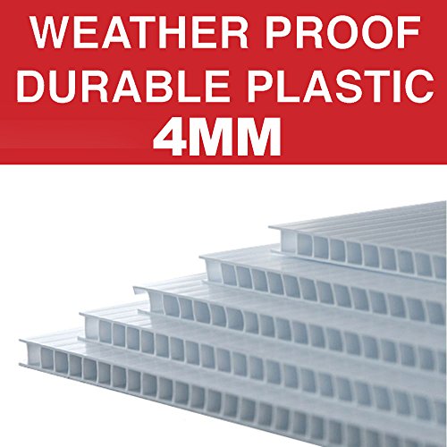 50PK Custom Yard Signs 18x24" Corrugated Plastic One (1) Color Double Sided Front & Back Print Metal Stakes Included