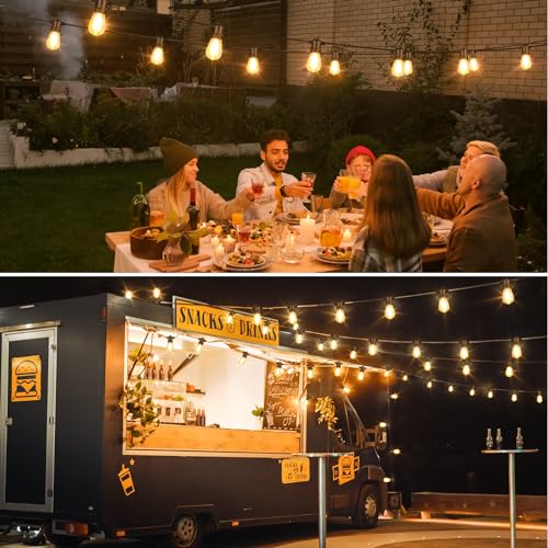 96FT Waterproof LED String Lights for Outdoor Decor