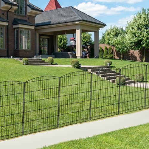 6 Panels Decorative Garden Fence, 13ft x 36in