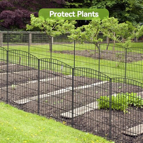 Outdoor Animal Barrier Fence for Garden Decor - Rustproof