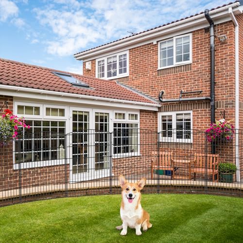 Outdoor Animal Barrier Fence for Garden Decor - Rustproof