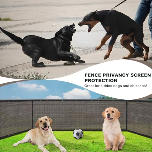 6x50FT Heavy Duty Privacy Fence Screen for Outdoor