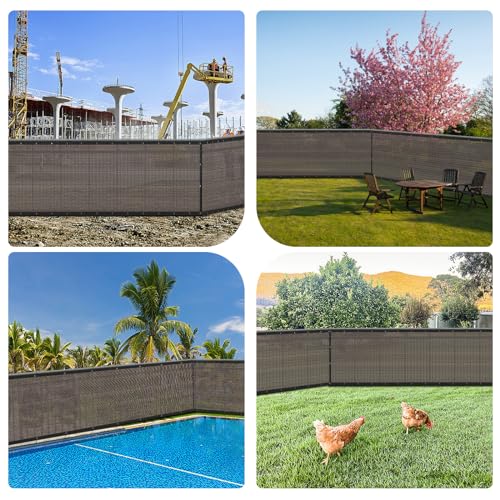 6x50FT Heavy Duty Privacy Fence Screen for Outdoor