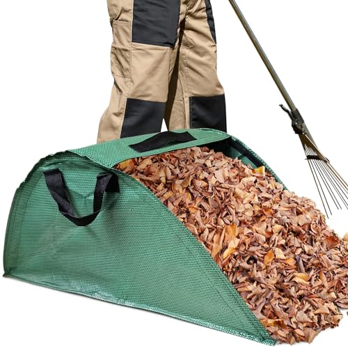 Portable Pop Up Leaf Collector Bag Chute