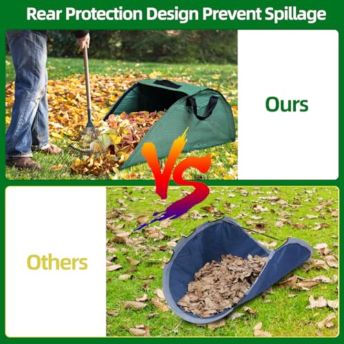 Portable Pop Up Leaf Collector Bag Chute