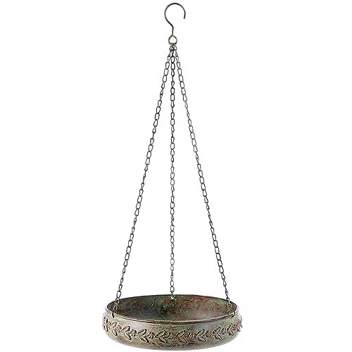 Metal Hanging Bird Baths for Outdoor Garden Decoration