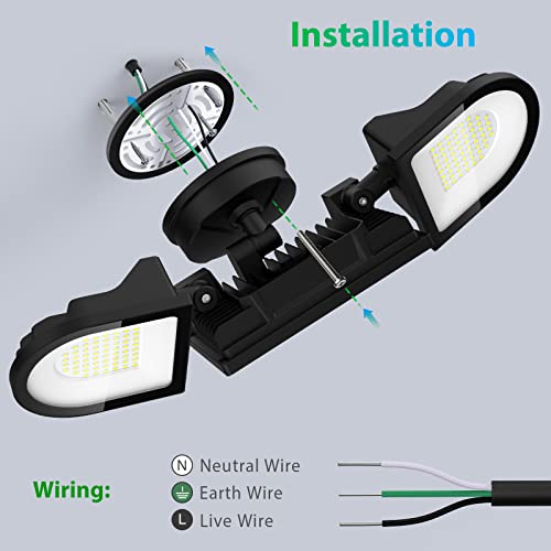 iMaihom 100W Ultra Bright Outdoor LED Floodlight