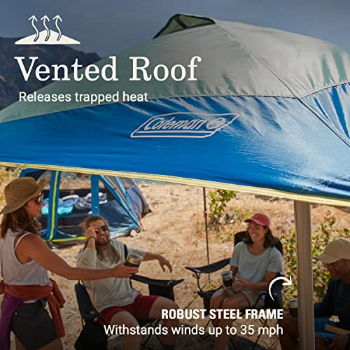 Coleman Oasis Pop-Up Canopy Tent with Wall Attachment