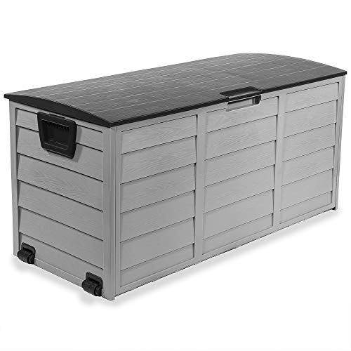 Barton 63 Gallon Deck Box with Built-In Wheel