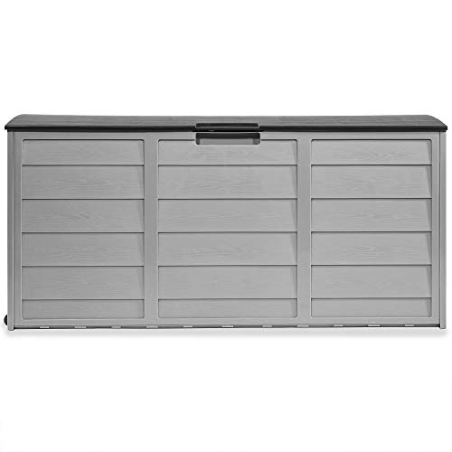 Barton 63 Gallon Deck Box with Built-In Wheel