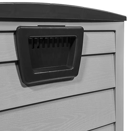 Barton 63 Gallon Deck Box with Built-In Wheel