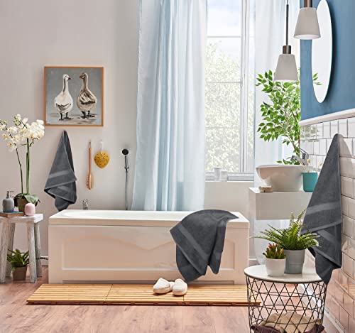 8-Piece Premium Cotton Towel Set for Bathroom and Spa